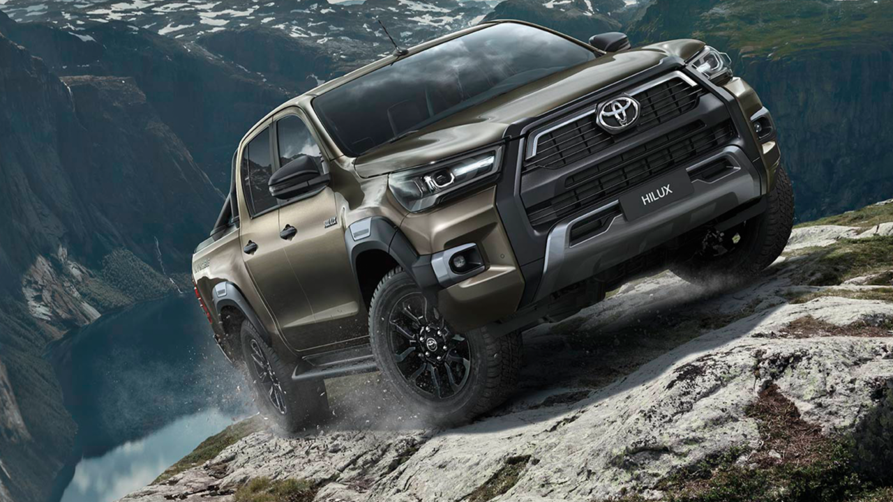 Pick-up Toyota. Off-road