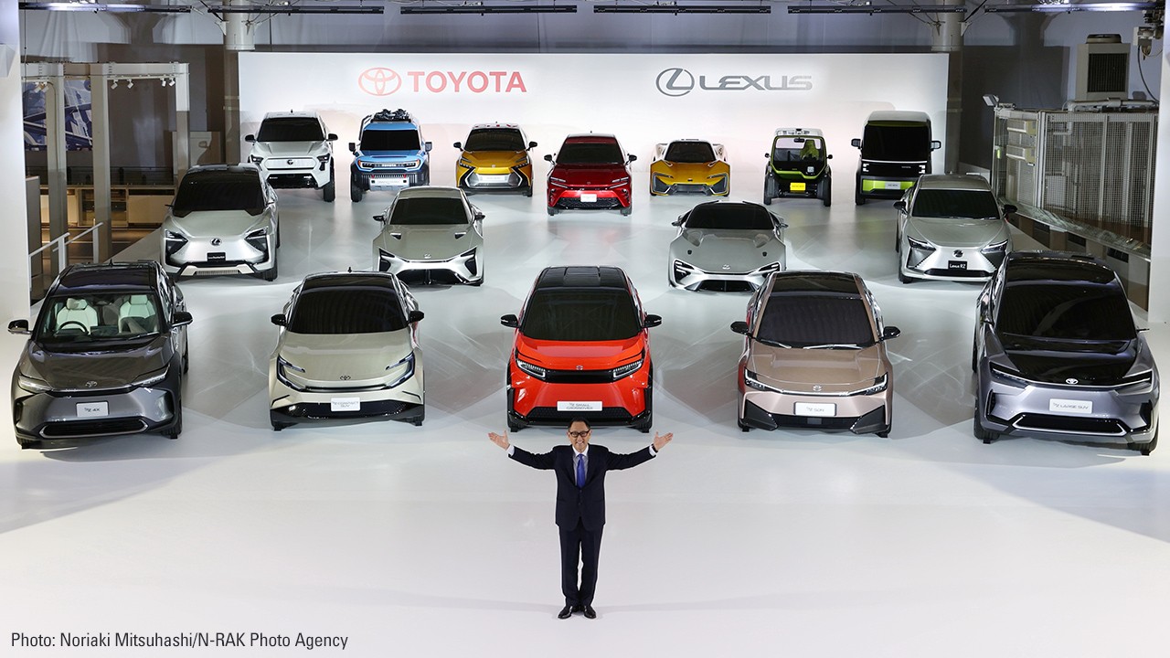 Gama electrica Toyota